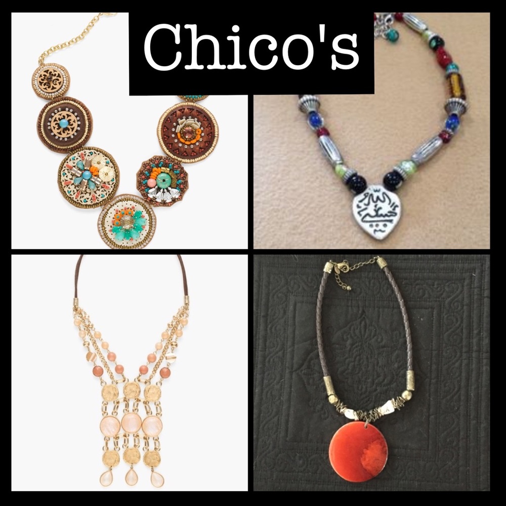 Chicos necklaces! NWT!